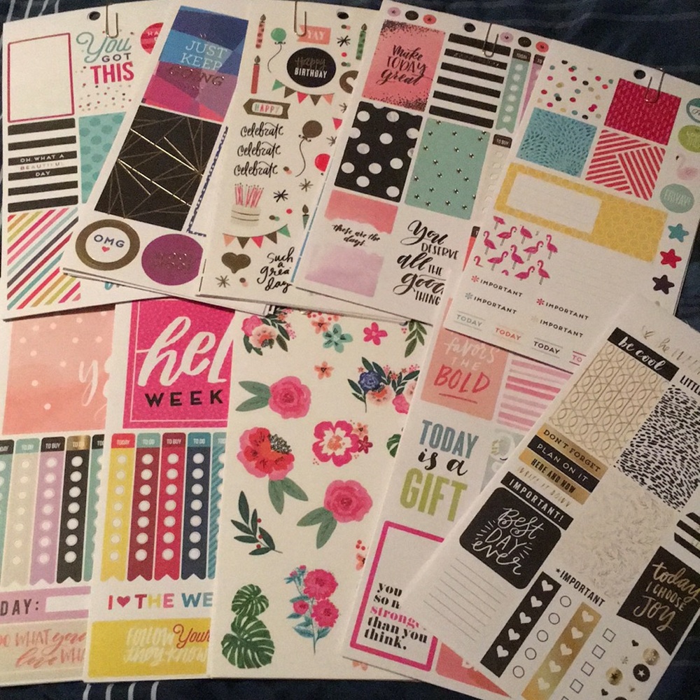 Planner Stickers🙂 Read Description please!